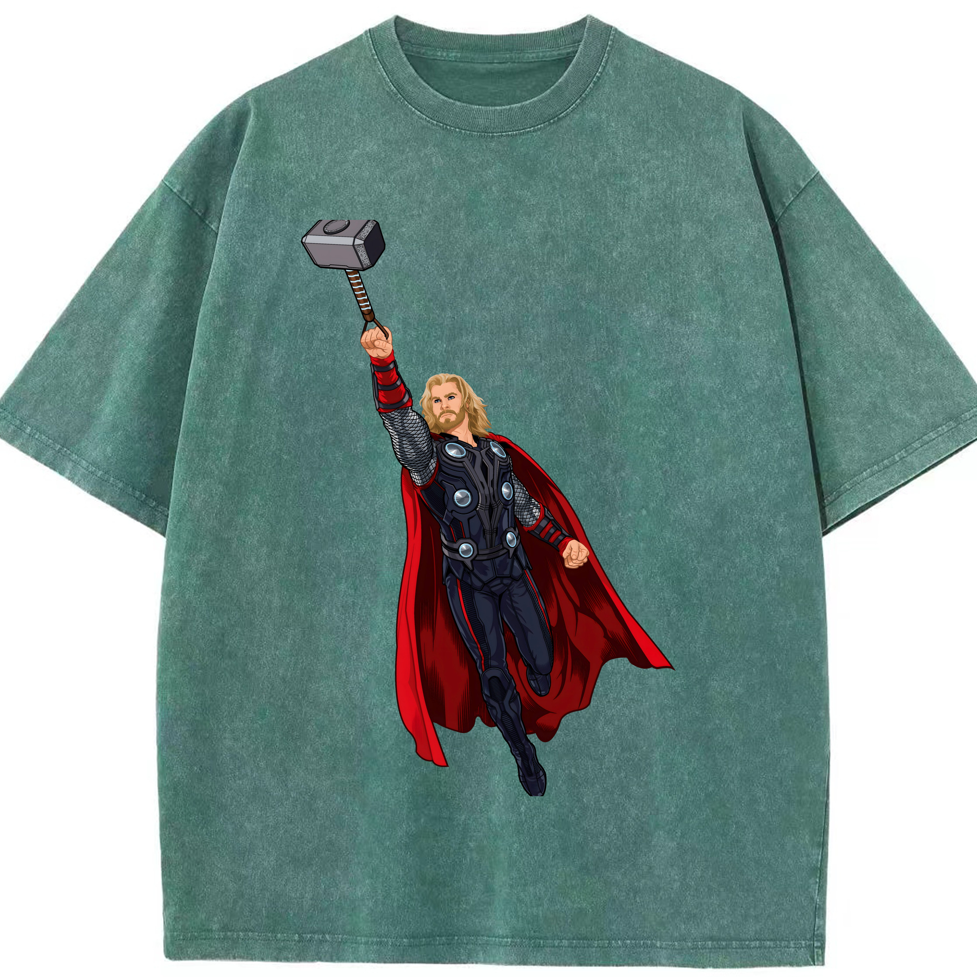 （画像用） アベンジャーズ The Avengers 綿100% ヴィンテージ風 半袖Tシャツ（フロントプリント）